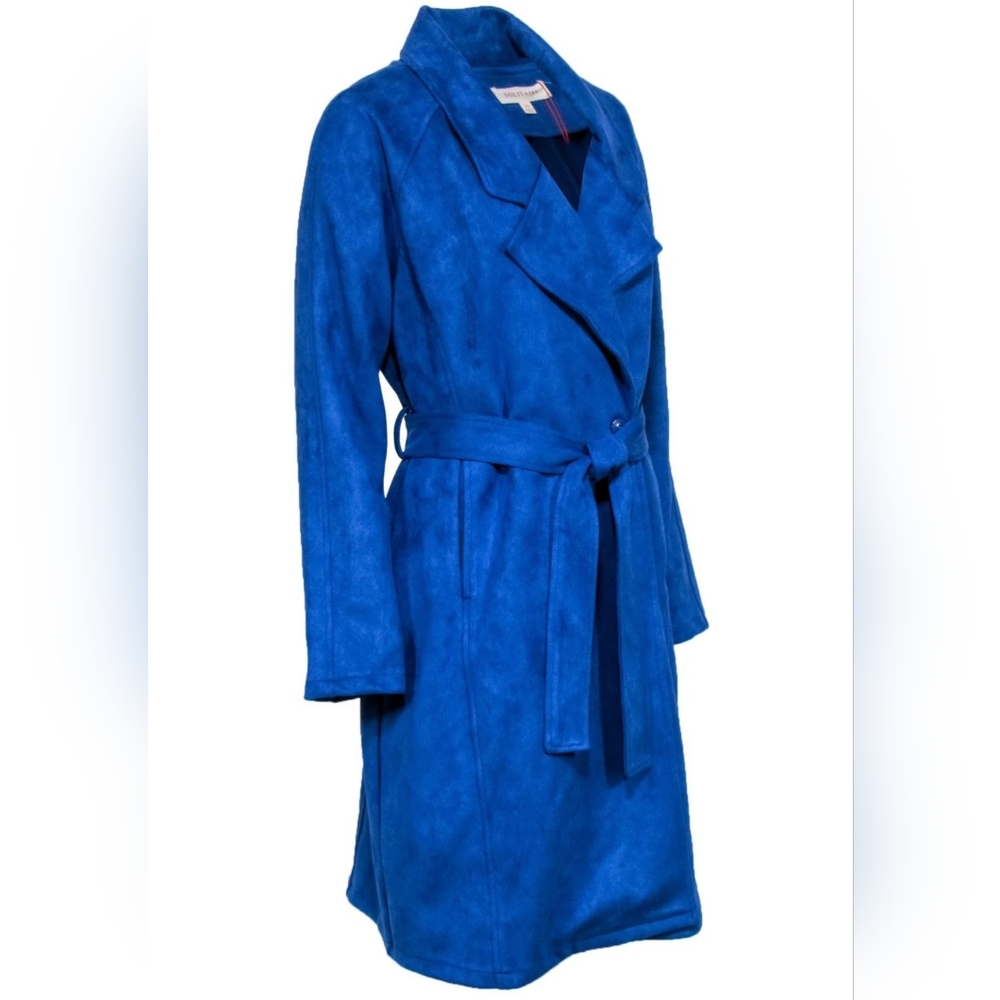Elegant Blue Women's Coat